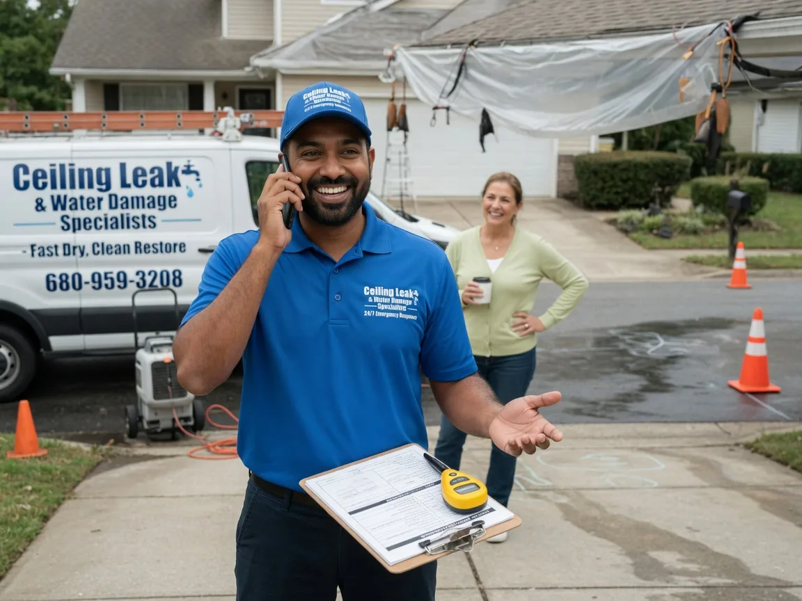 Ceiling Leak Cleanup Northampton, PA FAQs